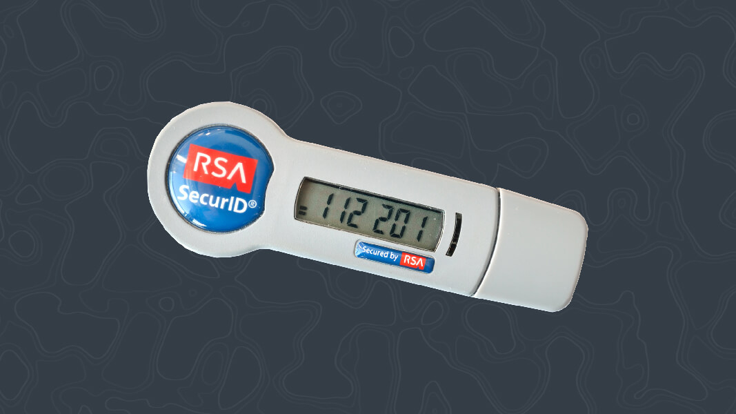 RSA SecurID key fob